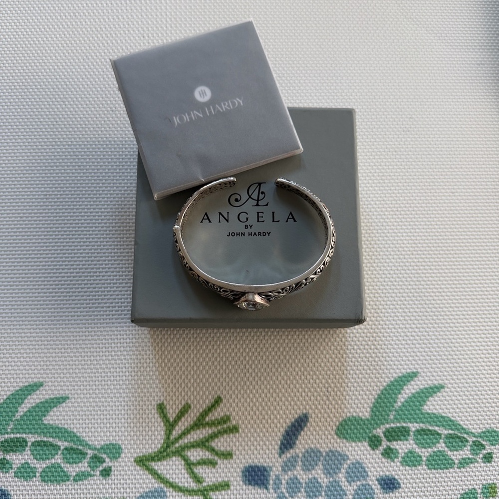 John Hardy Angela Cuff Silver Bracelet
